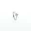 Solitario In Argento 925 con Diamante Lab-Grown taglio brillante.