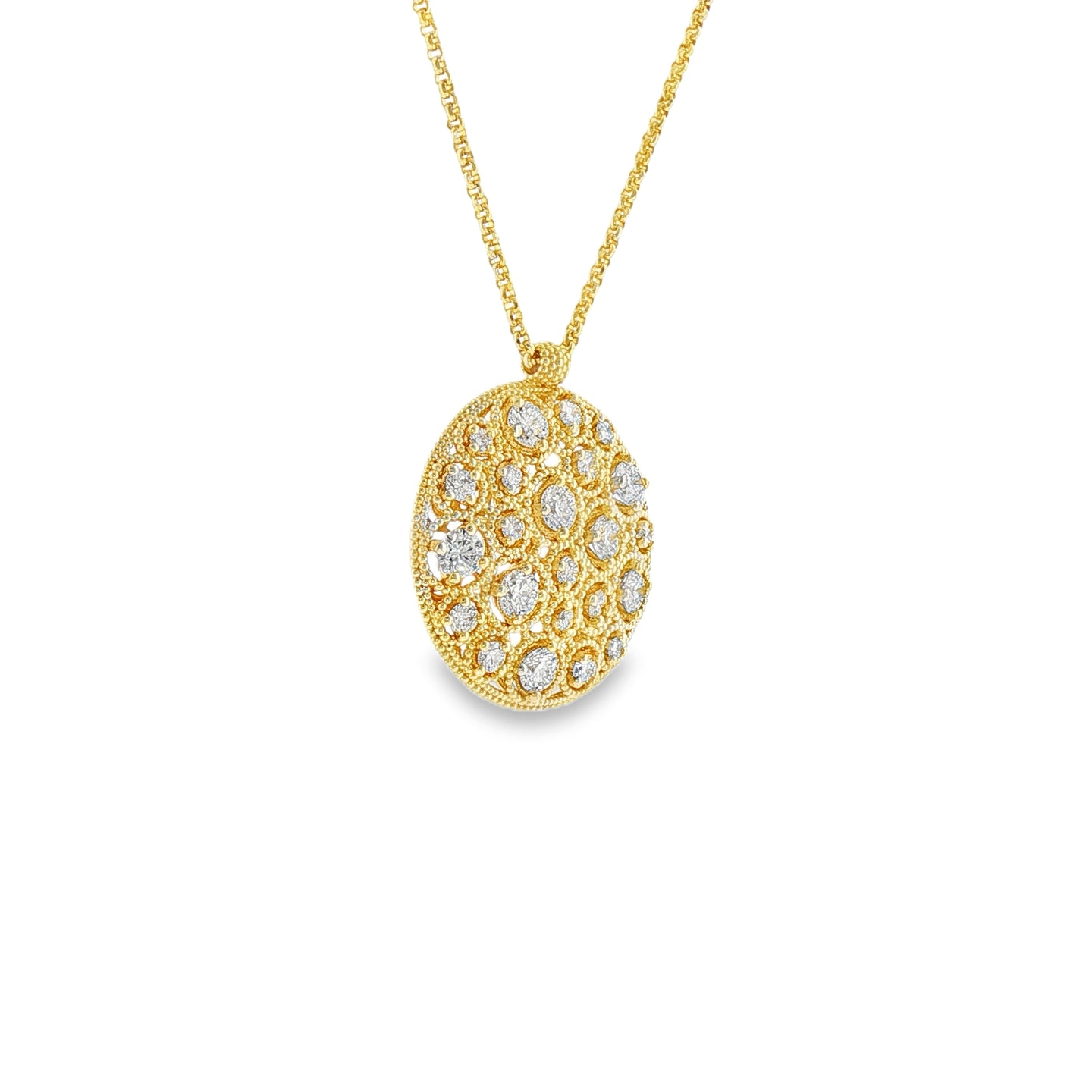 Girocollo Florence in Argento 925 con Diamanti Lab-Grown 1,15 ct