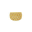 Anello a Fascia Florence in Argento Dorato 925 con Diamanti Lab-Grown 0,60 ct