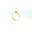 Solitario Florence in Argento Dorato 925 con Diamanti Lab-Grown 0,10 ct