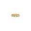 Fedina in Argento Dorato 925 con Diamanti Lab-Grown Taglio Brillante.