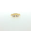 Trilogy in Argento Dorato 925 con Diamnti Lab-Grown Taglio Brillante.