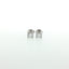 Orecchini Punto Luce in Argento 925 con Diamanti Lab-Grown taglio brillante.