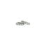 Orecchini a Cerchio in Argento 925 con Diamanti Lab-Grown Taglio Brillante.