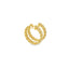 Orecchini Florence in Argento Dorato 925 con Diamanti Lab-Grown 0,24 ct