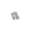 Anello in Argento 925 con Diamanti Lab-Grown Taglio Brillante.
