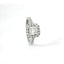 Anello dreams princess in oro bianco con diamanti lab-grown taglio brillante, 1,48 carati.