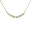 Girocollo in oro giallo con diamanti lab-grown taglio brillante, 0,90 carati.