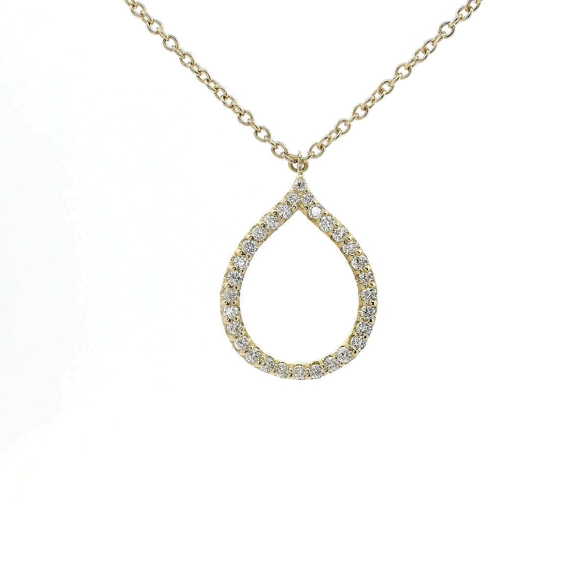 Choker with graduated circle in white gold and brilliant-cut lab-grown diamonds, 5.48 carats.