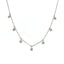 Girocollo con Spot di Diamanti Lab-Grown in Argento 925