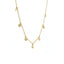 Girocollo con Spot di Diamanti Lab-Grown in Argento 925