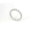 Eternity in oro bianco e diamanti lab-grown taglio brillante, 2,88 carati.