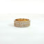 Fascia in oro giallo con diamanti Lab-Grown taglio brillante, 1,52 carati.