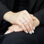 Fascia in Oro con Diamanti Lab-Grown Taglio Brillante, 0,97 carati.