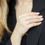 Fascia in Oro con Diamanti Lab-Grown Taglio Brillante, 0,97 carati.