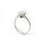 Solitario con diamante lab-grown taglio marquise, 2,04 carati.