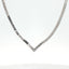 Girocollo tennis in oro bianco con diamanti Lab-Grown taglio brillante, 7,61 carati.