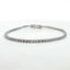 Bracciale tennis in oro bianco con diamanti Lab-Grown taglio brillante, 2,23 carati.