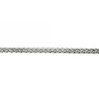 White gold wire tennis bracelet with brilliant-cut lab-grown diamonds, 5.54 carats.