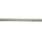 Bracciale Tennis a filo in oro bianco con diamanti lab-grown taglio brillante, 9,27 carati.