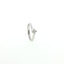Solitario In Argento 925 con Diamante Lab-Grown taglio brillante.