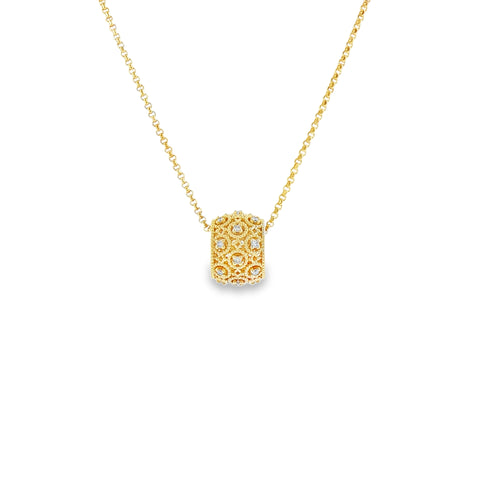 Girocollo Florence in Argento 925 con Diamanti Lab-Grown 0,10 ct