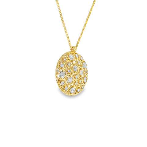 Girocollo Florence in Argento 925 con Diamanti Lab-Grown 1,15 ct