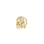 Anello in Argento 925 con Diamanti Lab-Grown Taglio Brillante.