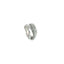 Anello in Argento 925 con Diamanti Lab-Grown Taglio Brillante.