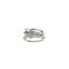 Anello in Argento 925 con Diamanti Lab-Grown Taglio Brillante.