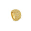 Anello a Fascia Florence in Argento Dorato 925 con Diamanti Lab-Grown 0,60 ct