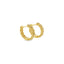 Orecchini in Argento 925 Dorato con Diamanti Lab-Grown 0,21 Ct