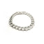 White gold groumette bracelet with brilliant-cut lab-grown diamonds, 5.91 carats.