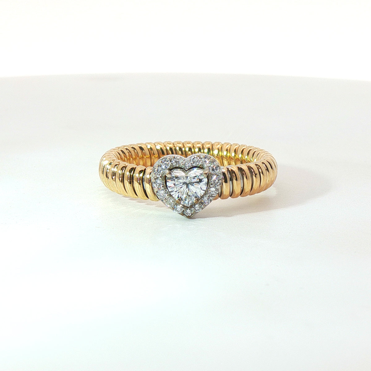 Anello Cuore Princess Size