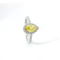 One of One – Yellow Pear Halo