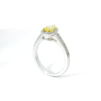 One of One – Yellow Pear Halo