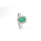 Anello Emerald Crown