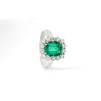 Anello Emerald Crown