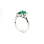 Anello Emerald Crown