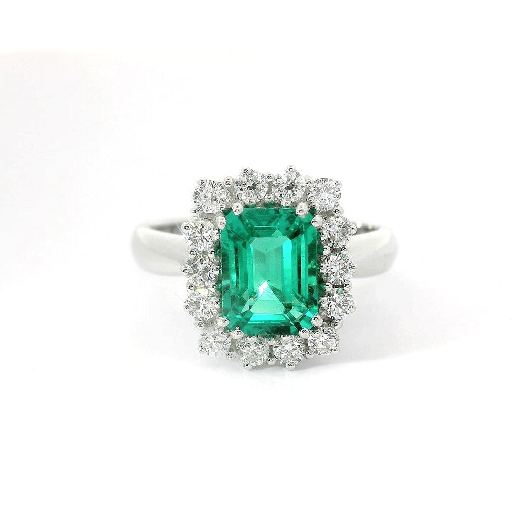 Anello Emerald Crown