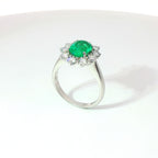 Anello Green Flower