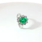 Anello Green Flower