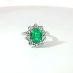 Anello Green Flower