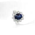 Anello Blue Flower