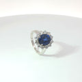 Anello Blue Flower