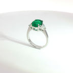 Anello Oval Heart Wings