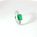 Anello Emerald Flow