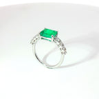 Anello Emerald Flow