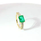 Anello Emerald Flow