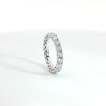 Eternity in oro bianco con diamanti Lab-Grown taglio brillante, 2,06 carati.